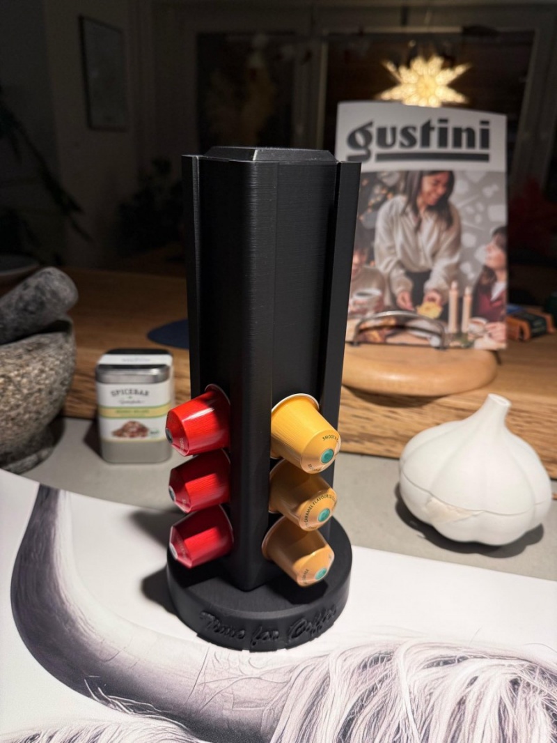 Вращающийся держатель для капсул Nespresso на 24 шт.